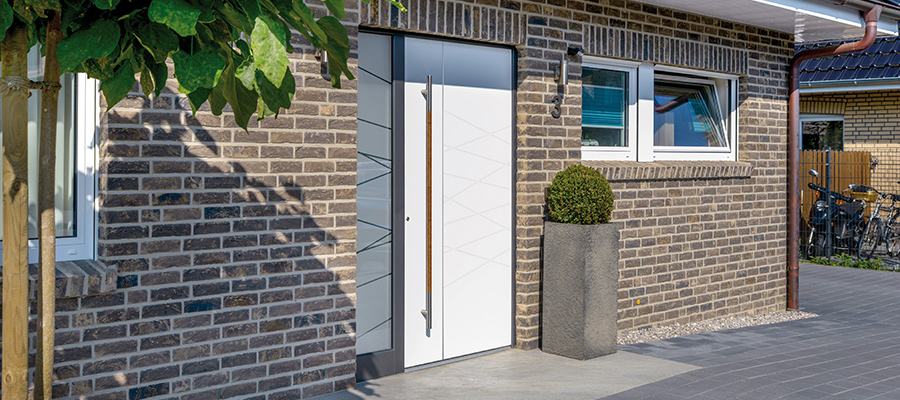 Aluminium-Haustüren bieten Ihnen viele Vorteile.