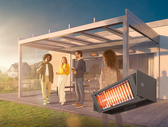 Terrazza mit Gratis Heizsystem Tempura von weinor